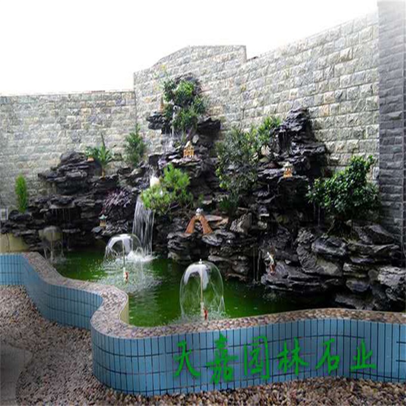 颍东小庭院水景设计